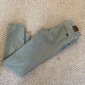 Men’s Faherty 5 pocket stretch slim fit pant in spring sage